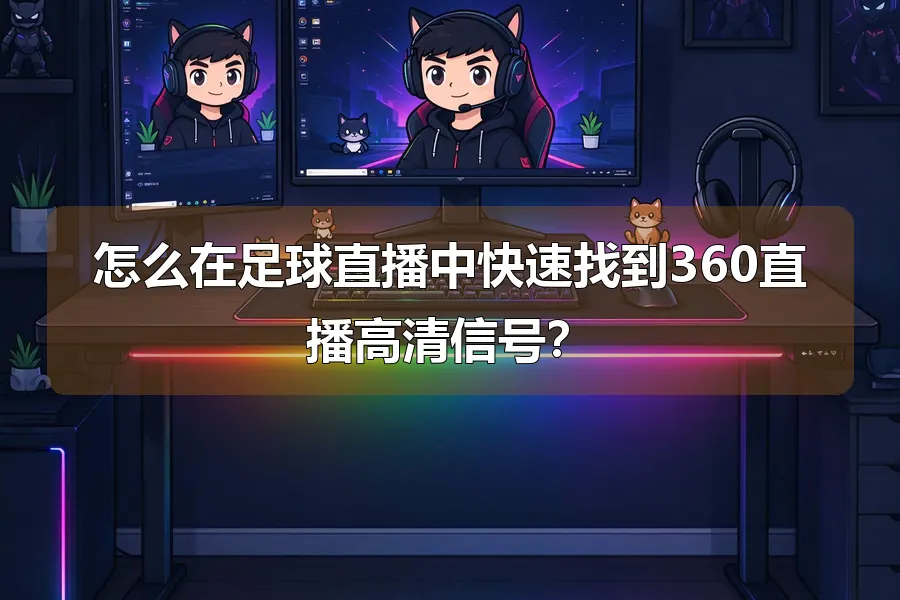 怎么在足球直播中快速找到360直播高清信号？