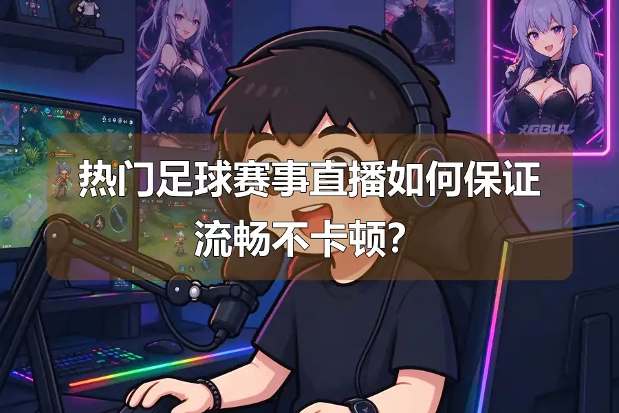 热门足球赛事直播如何保证流畅不卡顿？